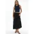 Hooggewaisted Textured A-Line Maxi Rok