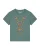 Watapparel Shirt ‘ Floral Deer ‘  groen / gemengde kleuren