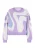IZIA Trui  smoky blue / lavendel / wit
