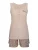 Goldenbay Korte pyjama ‘ Liatris ‘  beige / pink