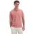 No Excess Polo short sleeve jacquard coral