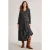 White Stuff Edie Metallic Dress Black Multi
