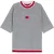 Hugo Boss Heren Sweatshirt met Contrast Boorden Relaxed Fit met Korte Mouwen (Grijs)