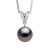 Halsketting Prestige Sieraden – Echte Gecultiveerde Tahiti Parel Rond 9-10 mm