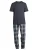 SCHIESSER Pyjama kort ‘Night & Home’  donkerblauw