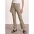 Street One Dames 3/4 broek met flared pijpen in casual pasvorm in Beige
