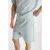Sweatshorts met normale taille en rechte pijpen