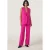 EsQualo Trousers Wide Elastic City Neon Cerise