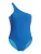 Wolford Badpak ‘ High Leg One Piece ‘  blauw