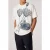 Paul Smith Mens Ss Reg Fit Tshirt 1/2 Tone Floral Off White
