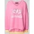 miss goodlife Sweatshirt met statementprint en V-hals