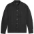 Lyle & Scott Herenoverhemd met geometrisch patroon, standaardpasvorm (Zwart ijs)