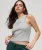 Athletic Essentials Waffle Tank Top Grijs
