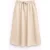 Hoge Taille Poplin Rok met Touwtje Detail