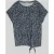 Tom Tailor regular fit T-shirt van katoenmix met knoopdetail