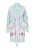 IZIA Gebreid vest  turquoise / mauve / rosa