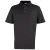 Premier Heren Stoeterij Zwaarlijvige Gewone Pique Polo Shirt (Zwart)