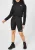The North Face Womens 100 Glacier Cropped ¼ Zip Fleece in Zwart