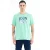 Geprinte Crew Neck T-Shirt met Patch