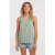 O’Neill mouwloze top groen broderie
