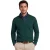 Trui Tommy Hilfiger half zip donkergroen gemeleerd