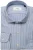 van Laack Jersey shirt blauw, Gestreept