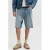 JACK & JONES JEANS INTELLIGENCE baggy fit denim short – mediumblauw