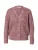 Hailys Gebreid vest ‘Pi44pa’  rood / wit