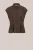 WE Fashion – Dames blouse met structuur – Regular fit – Bruin – Viscose –