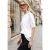 Street One Studio Dames Shirt met ronde hals en knopen in Wit