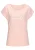 BEACH TIME Shirt  perzik / wit