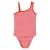 WE Fashion gestreept badpak rood