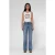 Nudie Jeans Elsie Fuzz Circus Tank Top Offwhite