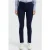 We Fashion 5-pocket Mid Waist Navy Blue