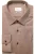 ETERNA Slim Fit Overhemd beige/bruin, Gestructureerd