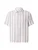 JACK & JONES Overhemd ‘JORNANTUCKET’  donkerrood / wit