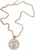 Urban Classics Ketting ‘Dollar’  goud / wit