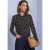Shirt met lange mouwen in blouse-stijl met ruitjespatroon