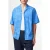 NN.07 Ben Short Sleeve Shirt Blue Quartz