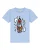 watabout.kids Shirt ‘Rakete’  lichtblauw / rood / zwart / wit