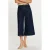 Morgan cropped jeans – donkerblauw