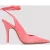 Roze Leren Venus Hakken