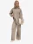 Hiccup Broekpak  beige gemêleerd / wit gemêleerd