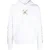 Gebroken witte Splash Arrow Skate Fit witte hoodie
