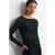 Slim Fit Boothals Lange Mouw Tricot Blouse