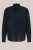 WE Fashion – Heren regular fit overhemd van linnenmix – Regular fit – Donkerblauw – Linnen –