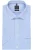 OLYMP Luxor Modern Fit Overhemd Korte mouw blauw/wit