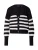 VERO MODA Gebreid vest ‘VMLEA’  zwart / wit