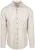 R2 Overhemd Linnen Blend Strepen Beige