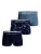 BJÖRN BORG Boxershorts  enziaan / lichtblauw / donkerblauw / zwart / wit